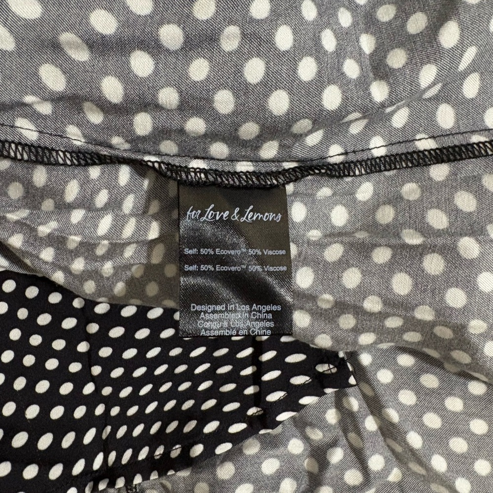 For Love & Lemons Beth Polka Dot Midi Dress - Picture 5 of 8